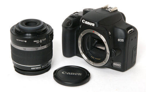 CANON EOS 1000D WITH 18-55MM EFS LENS IS