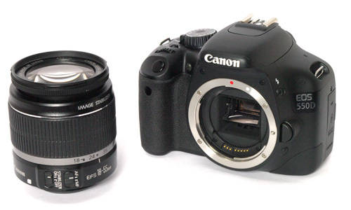 CANON EOS 550D Digital SLR Camera (inc 18-55 mm f/3.5-5.6 IS Lens Kit) SEAL IN THE BOX