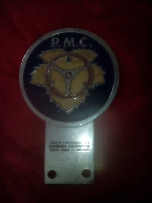 PMC Club Classic car Badge