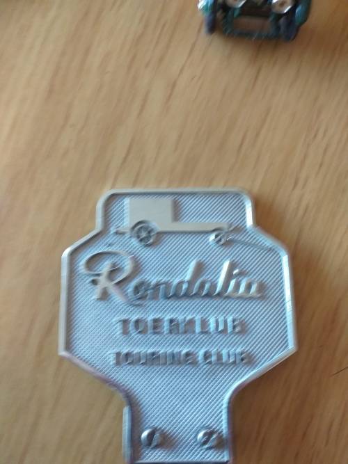 Classic Rondalia Badge. Unique and excellent condition