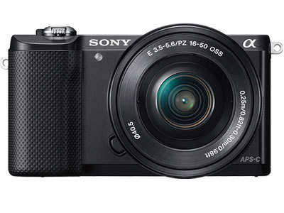 SONY ALPHA 5000 + 16-50 MM LENS | 32 GB SD MEMORY CARD|CHARGER AND CARRY BAG| DEMO CONDITION| BLACK