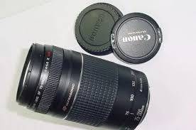 Canon Zoom Lens EF 75-300mm f/4-5.6 III USM | FRONT & REAR CAPS| GOOD CONDITION