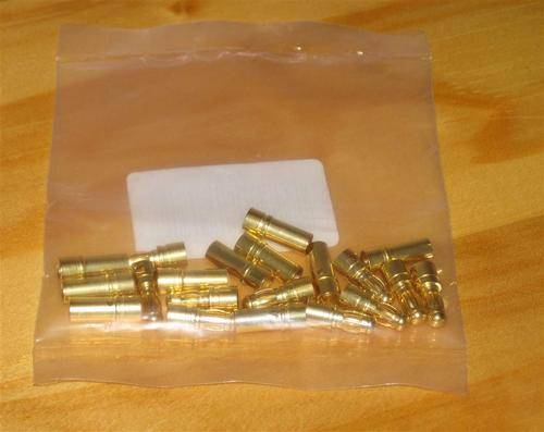 3.5mm Polymax gold plated connectors 10/Pack
