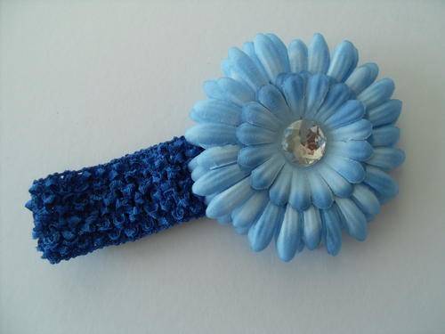 Baby Headband Blue