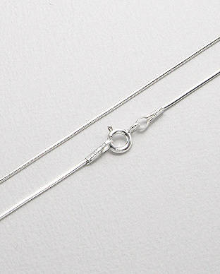 50cm SOLID STERLING SILVER CHAIN