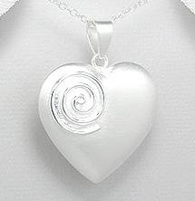 HEAVY!!! SOLID STERLING SILVER PENDANT - LOOK OUT FOR THE MATCHING EARRINGS