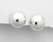 SOLID STERLING SILVER EARRINGS