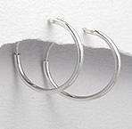 SOLID STERLING SILVER EARRINGS