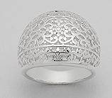 ***IN STOCK***GORGEOUS REAL 925 SOLID SILVER RING SIZE 7