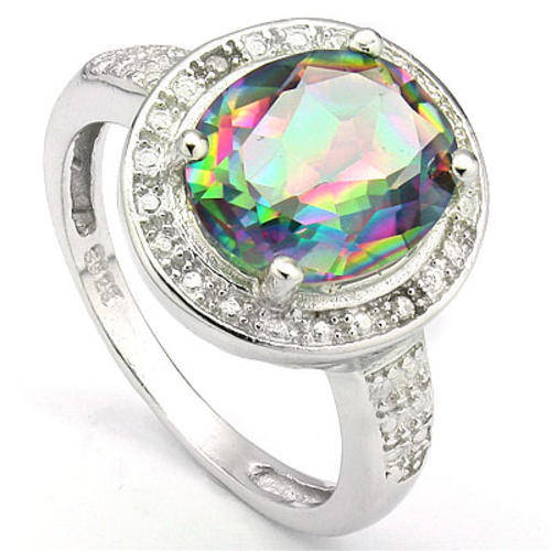 ***IN STOCK***REAL STONES!!!*** 3.30 CT AMETHYS GEMSTONE & 2 PCS GENUINE DIAMOND PLATINUM OVER 0.925