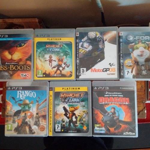 7 Playstation 3 games for sale