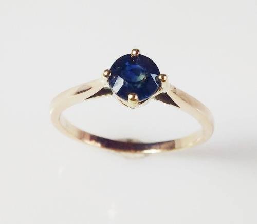 ***IN STOCK!!!***CERTIFIED SAPPHIRE!!!*** 1.14ct Natural Blue Sapphire Dress or Engagement rin