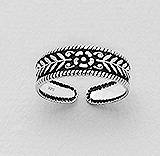 "IN STOCK!!"  Solid 925 Sterling Silver Toe ring