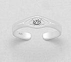 "IN STOCK!!"  Solid 925 Sterling Silver Toe ring