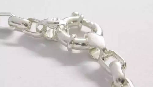 **IN STOCK!!**HEAVY!! BOUCHER STERLING SILVER BRACELET WITH SIGNORETTI CLASP