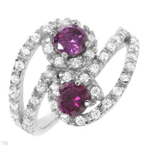 ***R1 069*** 3.90ctw Amethyst and Topaz in 925 Sterling silver