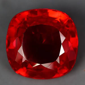 36.45ct.AWESOME BLOOD RED RUBY CUSHION LOOSE GEM