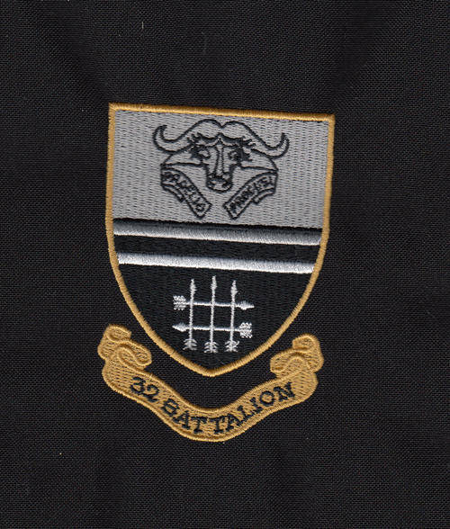 32 BATTALION COMERATIVE BLAZER POCKED BADGE