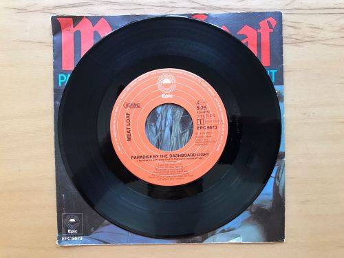 Meat Loaf - Paradise by the dashboard light 7` (VG- / VG+)