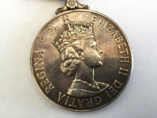 solid silver Northern Ireland campaign medal