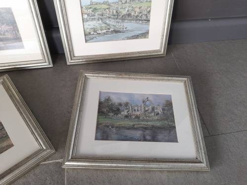 set of 4 original prints