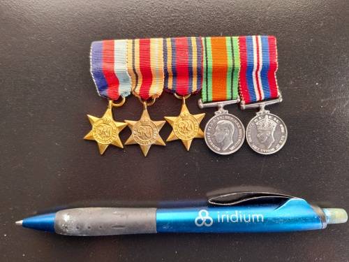 5 dress second world war dress medals