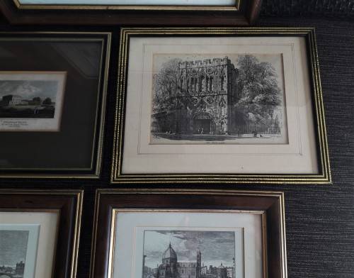 STUNNING COLLECTION OF ANTIQUE LITHOGRAPHS & ETCHINGS!! *BEAUTIFULLY FRAMED*