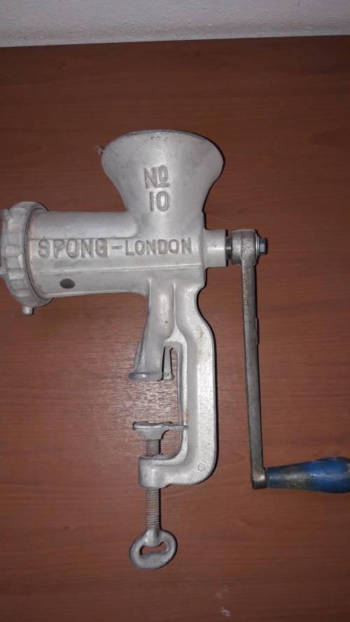 Vintage Spong No. 10 Meat Grinder