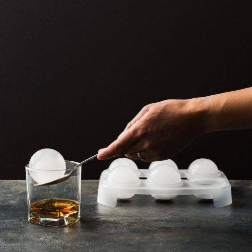 JUMBO ICE Balls - Jumbo ice Ball Tray 6 Jumbo Balls