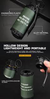 New Tactical Smoke Bomb Model Simulation smoke grenade for movie props Airsoft Paintball