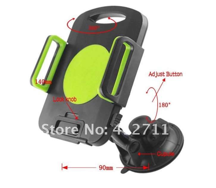 7 to 10 Inch Tablet holder sucker holder also for GPS DVD, TV or any Tab adjustable