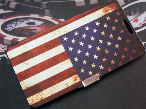 Samsung Galaxy Note 3 Quality Flip Cover ,N9000 magnetic close, USA Flag, free Screenguard