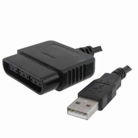PS2 TO PS3 AND PC -  USB GAME CONTROLLER CONVERTER ADAPTER