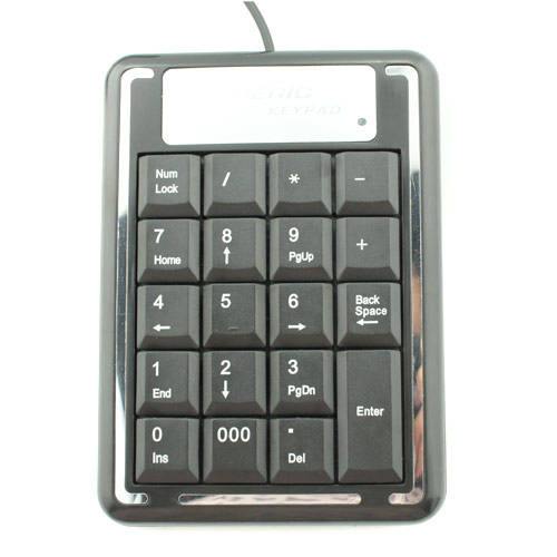 USB Numeric Keypad - plug and play - ultra thin notebook keypads - long life