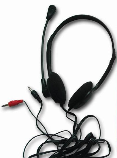 Computer Headset with Mic - use for SKYPE etc.
