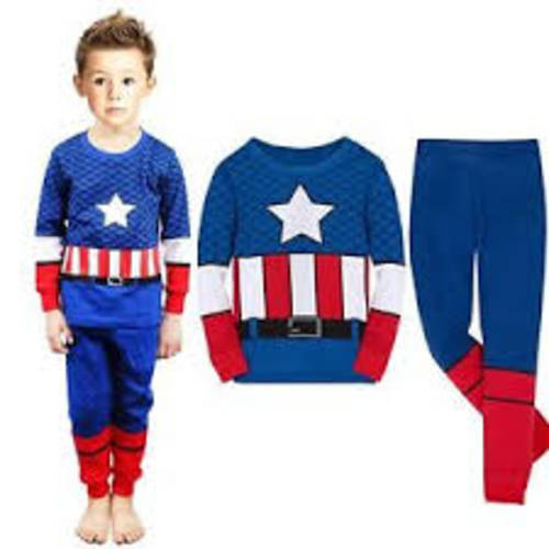 Boys avengers captain america pyjama set 5-6 years