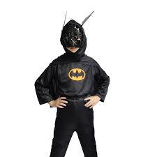Batman superhero dress up costume with cape and mask 4-5 years