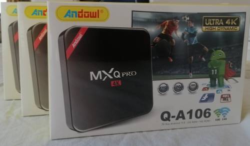 Turn Your TV into a SMART Tv. MXQ PRO Original Andowl Unit