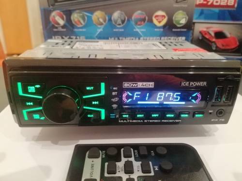 Ice Power Ipx716 Bluetooth Handsfree Radio 80Wx4 & color LED