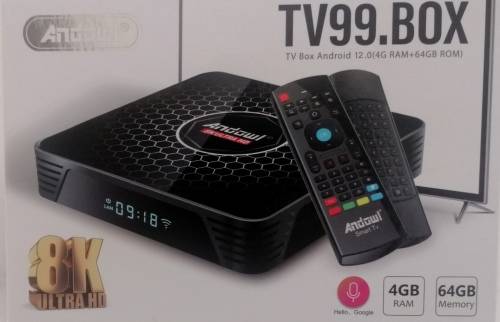EXPERIANCE ANDROID TV Like NEVER BEFORE. 3 IN 1 KEYBOARD Inc VOICE INPUT  with TV99 TV Box
