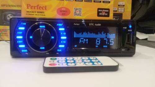 XTC Single Din High OUTPUT 85Wx4 PERFECT Range head unit with VOICE & MOBILE APP CONTROL