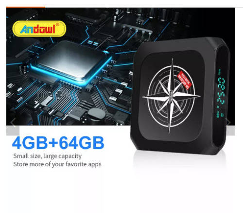 PLUG & PLAY TV90 Android 11 5G TV Box with 64GB Storage and 4GB Ram