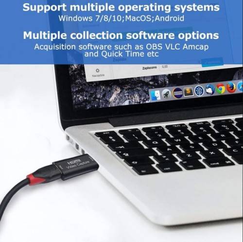 4K USB To HDMI Video Capture (Recorder) Adapter Q-HD101