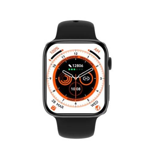 Watch 8 Max RED Strap Smartwatch BT Calling NFC Call Logs