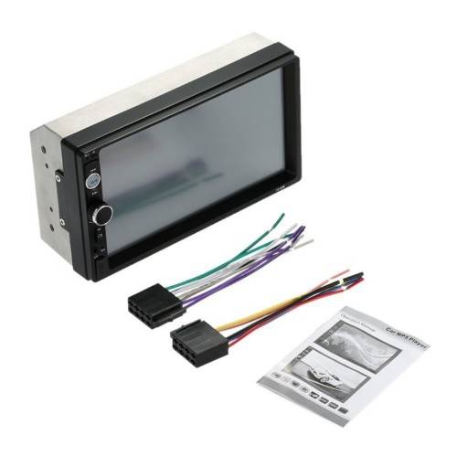 PERVOI CTC-7030 Car Radio 7` 2 DinHD Touch Screen with Camera USB AUX FM Bluetooth
