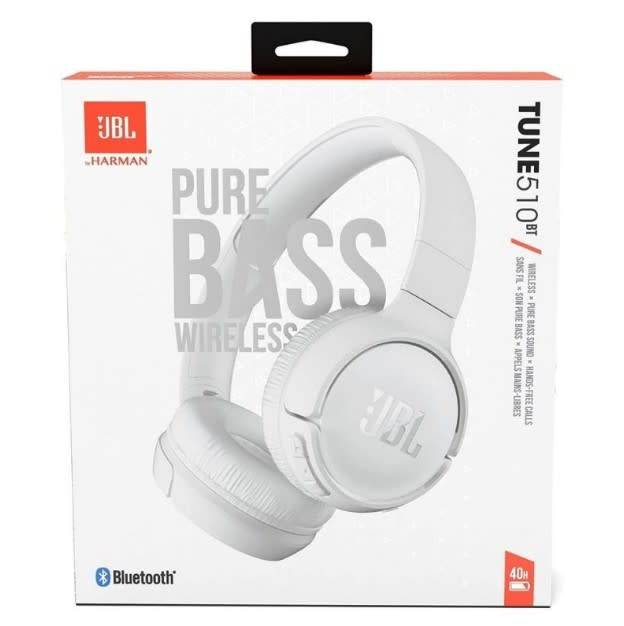 WHITE JBL Tune 510 Wireless Headphone | JBL Tune 510BT