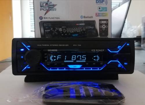 Ice Power HIGH Otput Ipx702 Bluetooth Handsfree single Din Radio