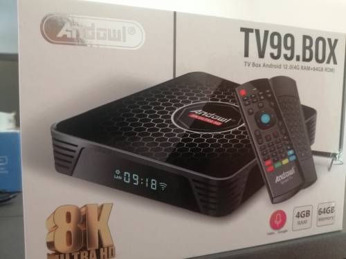EXPERIANCE ANDROID TV Like NEVER BEFORE. 3 IN 1 KEYBOARD Inc VOICE INPUT  with TV99 TV Box