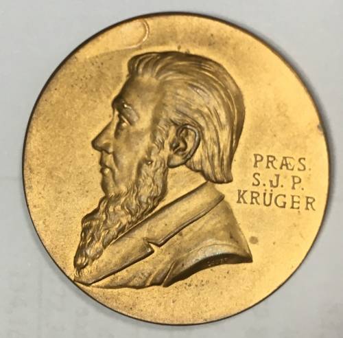 1900 Germany: Boer War: Paul Kruger Visit to Cologne (boer medal or boer medallion or kruger medal))