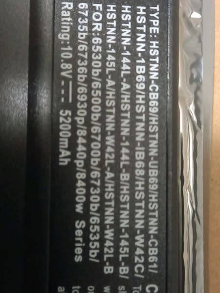 New replacement battery for HP 6530b 6540b 6730b laptop